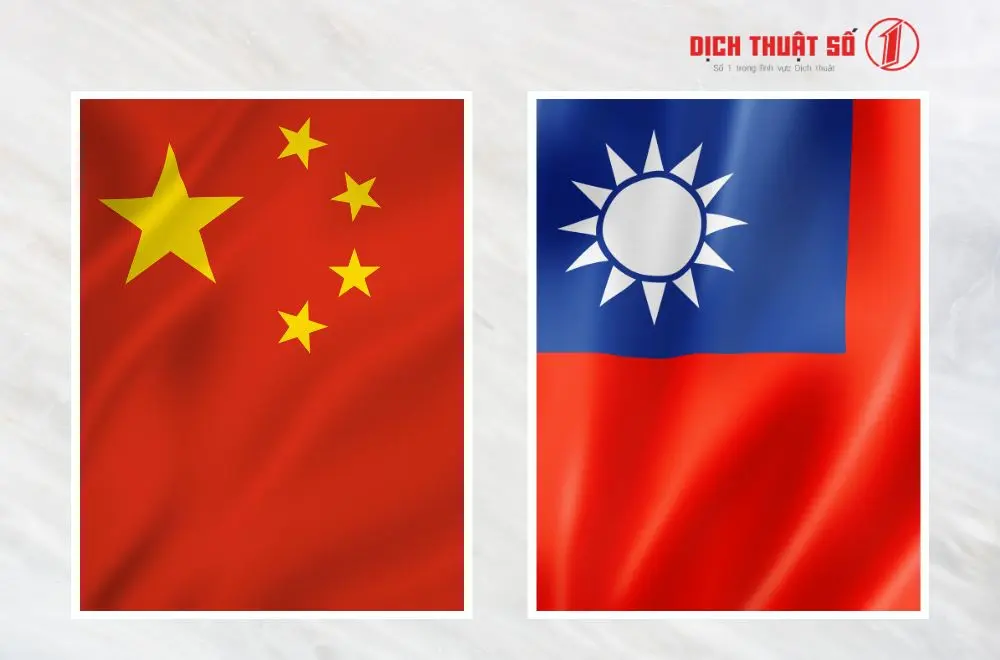 Sự khác biệt giữa tiếng Trung và tiếng Đài Loan