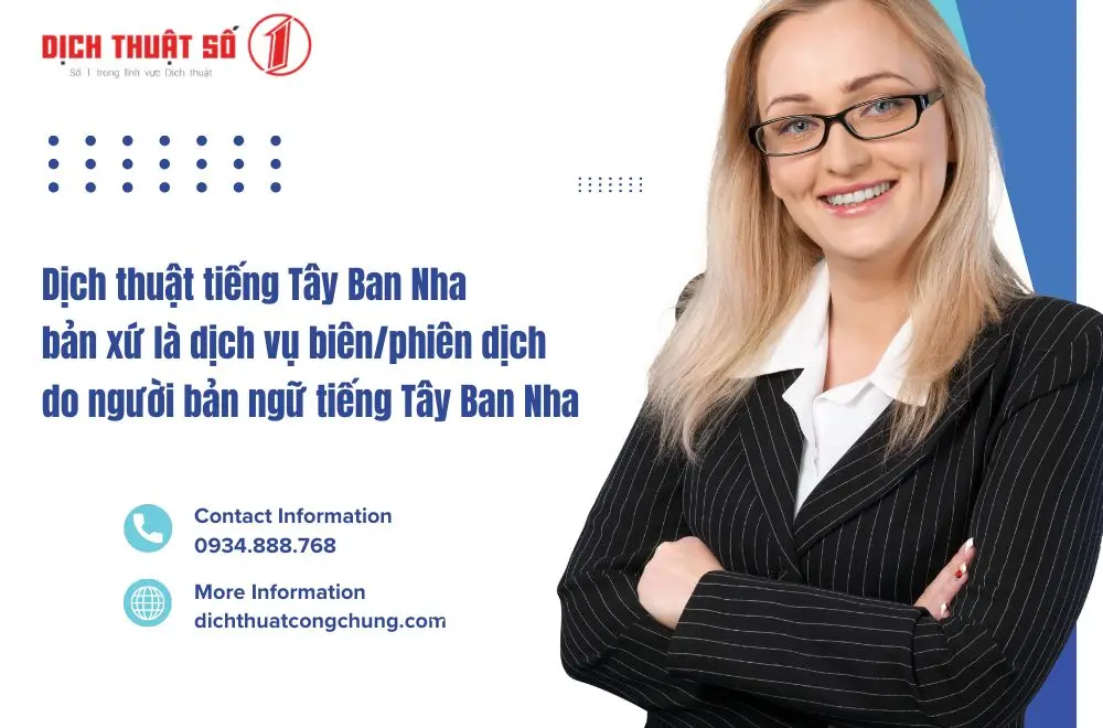 Dịch tiếng Tây Ban Nha bản xứ là gì?