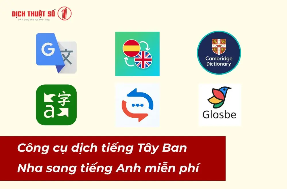 Top 5+ công cụ dịch tiếng Tây Ban Nha sang tiếng Anh miễn phí