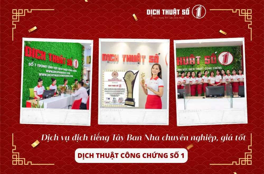 Dịch vụ dịch thuật tiếng Tây Ban Nha chuyên nghiệp, giá tốt
