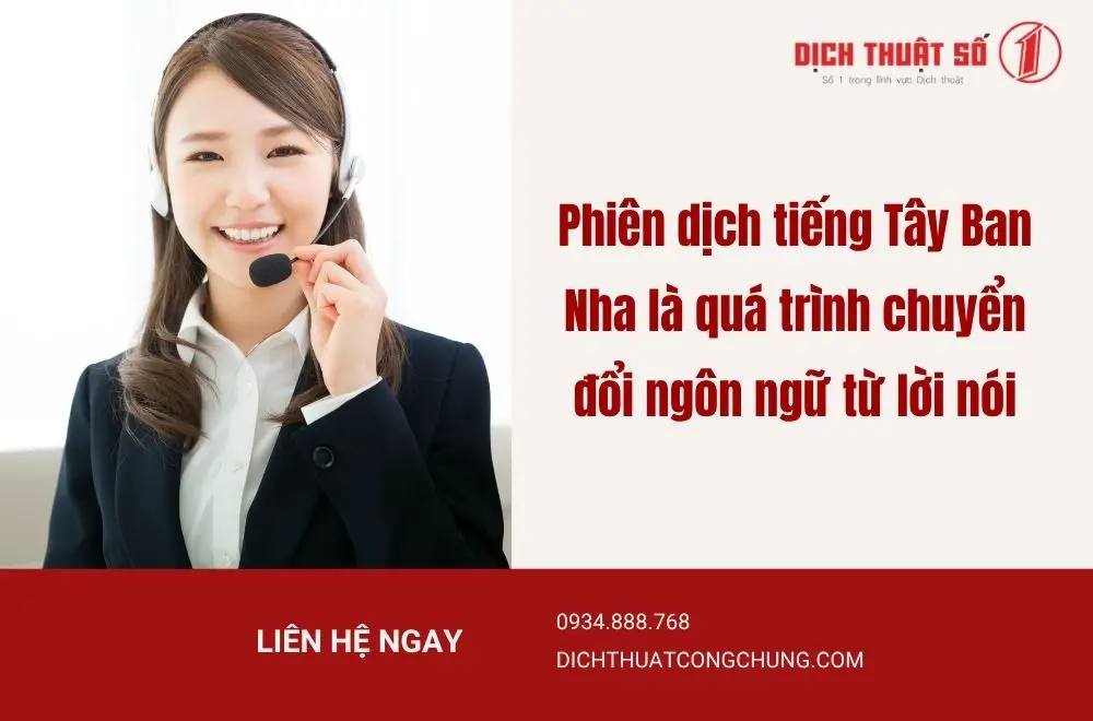 Phiên dịch tiếng Tây Ban Nha là gì?