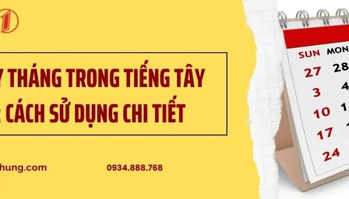 Thứ Ngày Tháng Trong Tiếng Tây Ban Nha: Cách Sử Dụng Chi Tiết