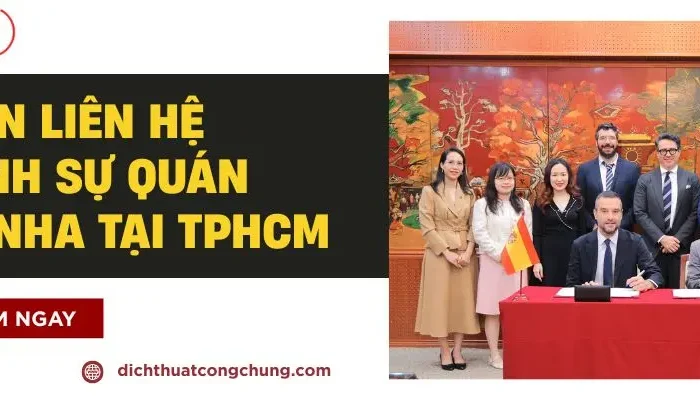 Thông Tin Liên Hệ Tổng Lãnh Sự Quán Tây Ban Nha Tại TPHCM