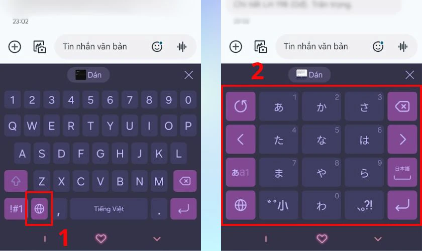 Bước 1 cách chuyển đổi bàn phím tiếng Nhật trên điện thoại iPhone