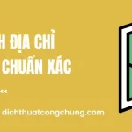 Cách Viết Và Dịch Địa Chỉ Sang Tiếng Nhật Chuẩn Xác