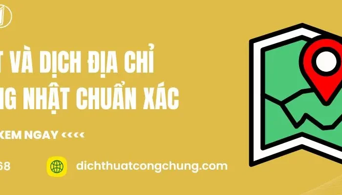 Cách Viết Và Dịch Địa Chỉ Sang Tiếng Nhật Chuẩn Xác