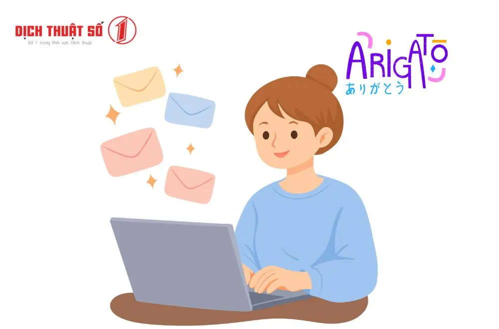 Cấu trúc email tiếng Nhật chuẩn