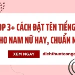 Top 3+ Cách Đặt Tên Tiếng Hàn Cho Nam Nữ Hay, Chuẩn Nhất 2026