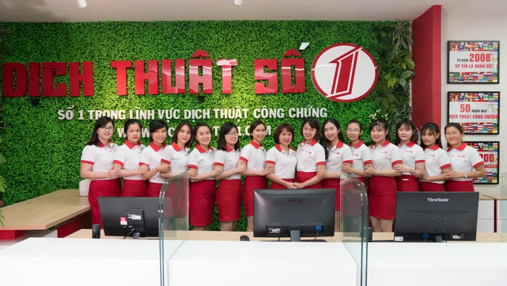 Dịch vụ dịch thuật giấy nghỉ việc tiếng Nhật chuyên nghiệp