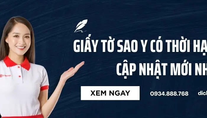 Bản Sao Y Công Chứng Có Thời Hạn Bao Lâu Theo Pháp Luật?