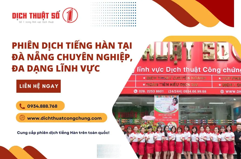 Địa Chỉ Cho Thuê Phiên Dịch Tiếng Hàn Chuyên Nghiệp