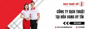 Dịch thuật công chứng Hòa Vang