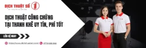 Dịch thuật công chứng Thanh Khê